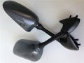 Httmt Mt067-cn Carbon Fiber Oem Aftermarket Mirrors Compatible With 2003-2005 Yzfr6 Yzf-r6 2006-2009 Yzfr6s Yzf-r6s Motorcycle