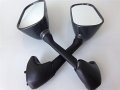 Httmt Mt067-cn Carbon Fiber Oem Aftermarket Mirrors Compatible With 2003-2005 Yzfr6 Yzf-r6 2006-2009 Yzfr6s Yzf-r6s Motorcycle