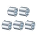 5 Pcs Galvanized Steel Spacer 1 2 Bore X 3 4 Od 8 Length Unthreaded Standoff Bushing Plain Finish Round Metal Fits M12 Screws 