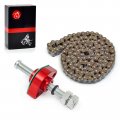 Cam Timing Chain 104l Cnc Manual Tensioner For Honda Foreman Rubicon 500 2001-2011 14520-ha0-771 14401-hn2-003