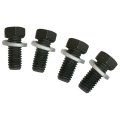 1964 72 Oldsmobile Motor Mount To Engine Block Bolts And Lock Washers 8pc Set For 350 455 Engines Inl10539 