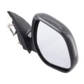 Passenger Side Door Mirror For Mitsubishi Outlander 2010 2024 Heated Paintable Manual Folding Power Adjust Replaces Mi1321139 