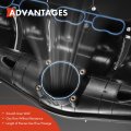 A-premium Engine Upper Intake Manifold W Single Plane Fits 6cyl 4 2l Dohc Compatible With Chevy Buick Olds Gmc Saab Isuzu Fits