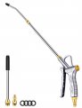 Jastind Upgrade Air Blow Gun With Adjustable Blower Nozzle Up To 27 Inches Extension 4 9 Steel Flow High Volume Pneumatic Dust 