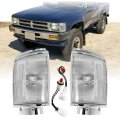 Usr 87-88 Ln80 Pickup Truck Corner Light A Front Parking Lamps Left Right Pair For 1987-1988 Toyota Pick Up 4wd 4x4 Trucks Only 