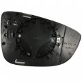 Aintier Driver Side Door Mirror Glass W Plate Compatibleith 2012 For V W Passat Usa W Heated Left Exterior Replacement Parts