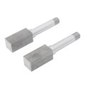 2 Sets Bt8 Square Spindle With Fastening Accessories Replacement 2000 Lb Trailer Axle Spindles 