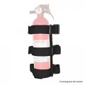 Hooke Road Black Roll Bar Fire Extinguisher Holder For 2007-2024 Jeep Jk Jl Wrangler Unlimited Sport Sahara Rubicon