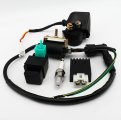 5- Pin Cdi Box Ignition Coil Voltage Regulator Solenoid Relay A7tc Spark Plug Kit For Chinese Atv Dirt Bike And Go Kart Apollo 