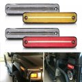 Full Led Side Marker Light Kit For Hummer H2 2003-2009 Amber Front Sidemarker Lamp Red Rear Lamps Replace Oem No 25952319