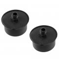 Ldexin 2pcs M20 Air Compressor Filter Silencer Male Thread Metal Intake Fliter Muffler For Boilers Black 