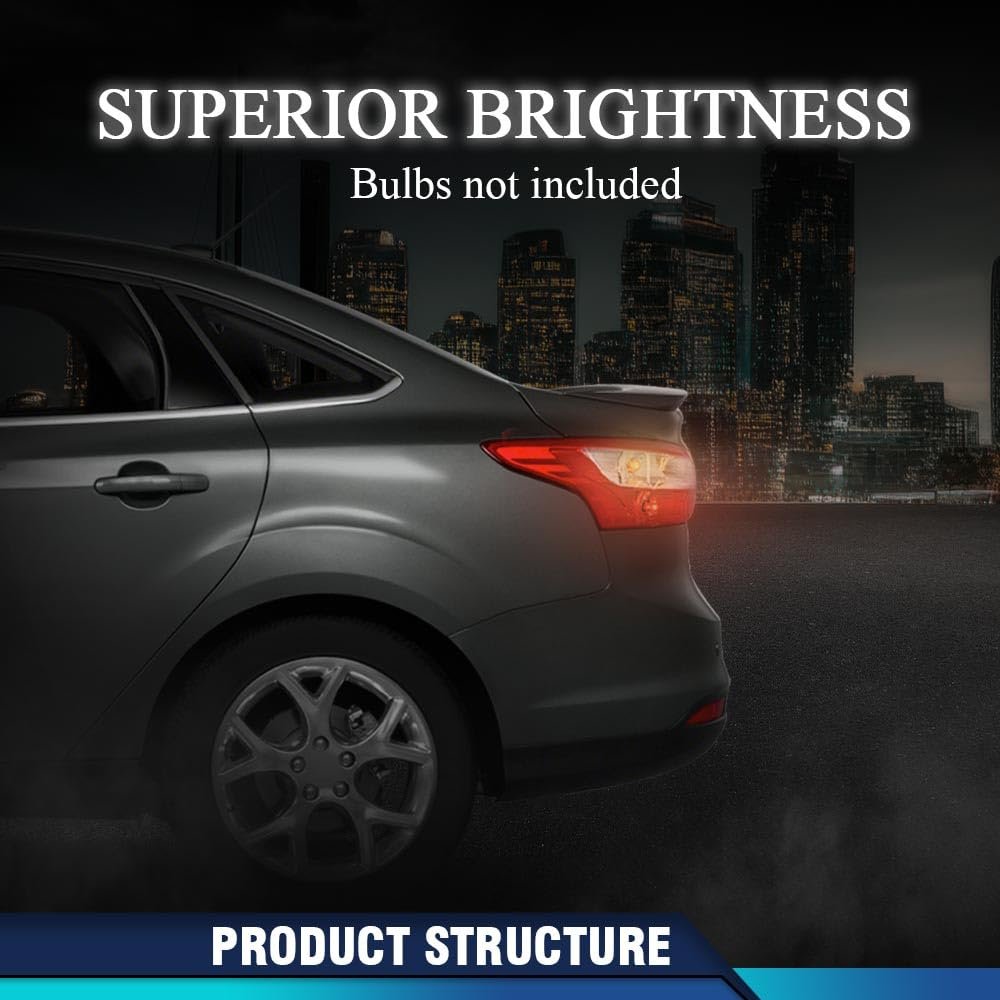 Tail Light Left Driver Side For Ford Focus 4-door Sedan 2012 2013 2014 Rear Lamp Lights Assembly Luz Trasera