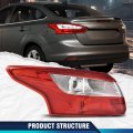 Tail Light Left Driver Side For Ford Focus 4-door Sedan 2012 2013 2014 Rear Lamp Lights Assembly Luz Trasera