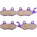 Front Brake Pads For Can Am Commander 1000 And 800r 2011 Kawasaki Brute Force 650 750 Teryx Suzuki Quadracer 450 Quadrunner 500