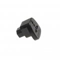 Iec C14 To Universal Female Au Us Uk Eu C13 Safe Socket Power Adapter Ac Plug 2 Pack