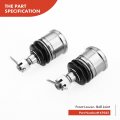 A-premium Set Of 6 Front Lower Ball Joint Inner Outer Tie Rod End Compatible With Honda Civic 1988-1991 Crx