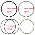 Caltric Piston Ring Set Compatible With Yamaha Pro Hauler 1000 Yfu1w Yfu1tw 1989