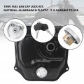 Minho Motorcycle Gas Caps With Switch Lock Fuel Tank Fit For Chinese Gy6 Scooter Mopeds Taotao Atm50