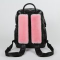 2pcs Auto Genuine Sheepskin Seat Belt Covers Pads Safety Fuzzy Car Strap Cover Neck Cushion Protector Seatbelt Shoulder Pad For