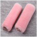 2pcs Auto Genuine Sheepskin Seat Belt Covers Pads Safety Fuzzy Car Strap Cover Neck Cushion Protector Seatbelt Shoulder Pad For