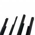 Waltyotur 4pcs Black Weatherstrip Window Seal Car Moulding Trim Belt Door Outside Replacement For 2009 2010 2011 2012 Corolla