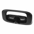 Rear Tailgate Handle Bezel With Camera Hole For Silverado Sierra 1500 1500hd 2500 2500hd 3500 1999-2007 Smooth Black 