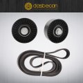 Dasbecan 39112 Drive Belt Tensioner Pulley Serpentine Kit For Bmw 128i 325i 325xi 328xi 330i 330xi 525i 525xi 528i 528xi 530i