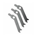 Offset Starter Alignment Shim For Chevy C1500 K1500 1997 1998 1999 Steel Silver 0 433 In Inside And Mounting Hole Diameter 