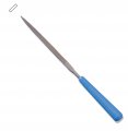 Warding Flat Needle File With Handle 6 25 In Cut 0 Swiss Pattern Precision Chrome Alloy Steel Metal Tool Clearance30 663 