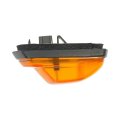 Ford 350 F 450 Super Duty 2017 2020 Cab Roof Light Amber Lens Rectangular Black Frame Replacement For Hc3z15442e Led Truck 