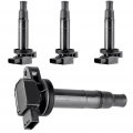 Pack Of 4 Ignition Coils For Toyota Echo Xb For Scion Xa Prius C Yaris 2000-2014 Fits Uf316 5c1293 