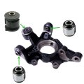 3pc Rear Arm Assembly Knuckle Bushing Replacement For Highlander Camry Avalon