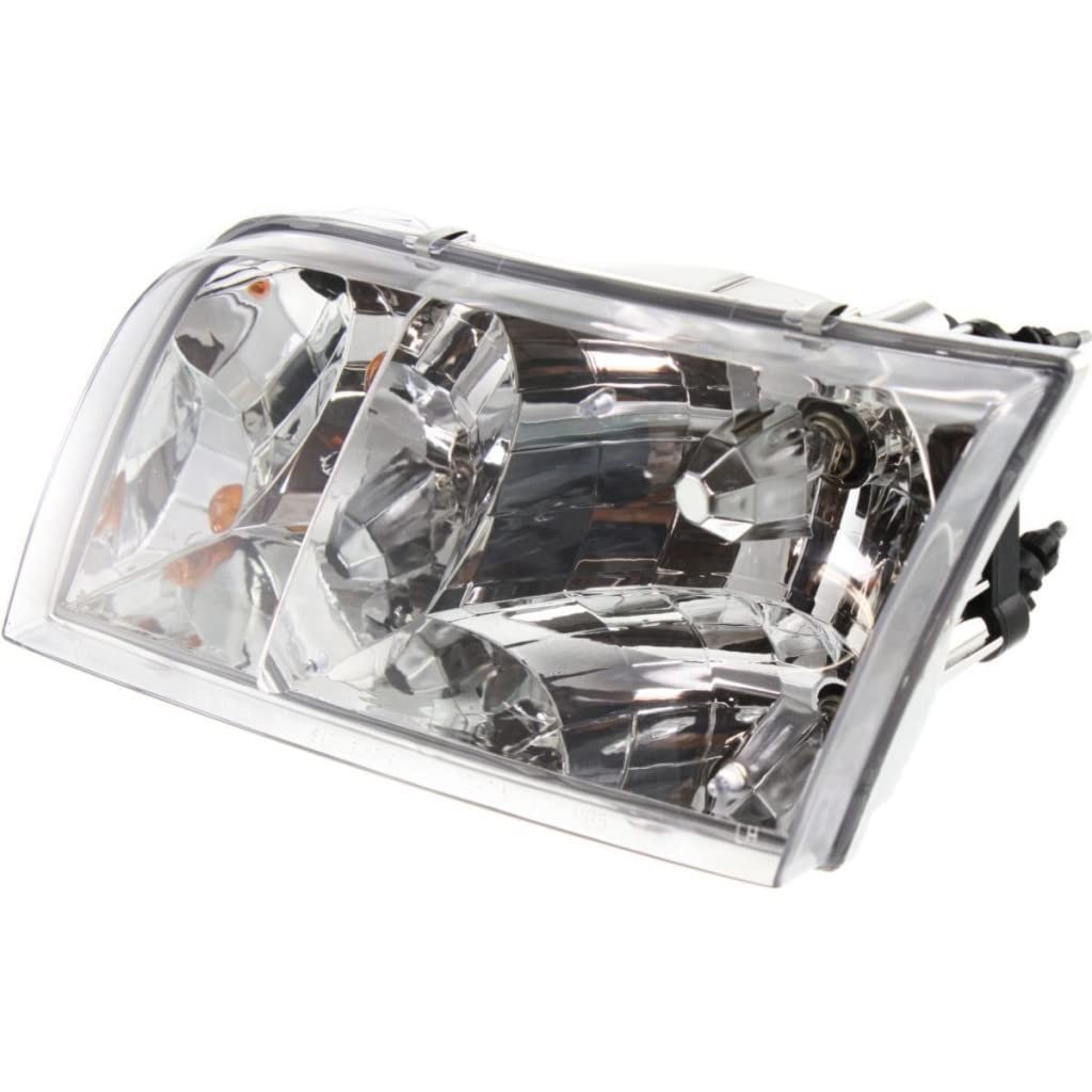 Headlight Assembly For Ford Crown Victoria 1998 2011 Driver Side Halogen Clear Lens Fo2502200 4w7z 13008 A
