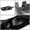 Auto Dynasty Compatible With Honda Civic Coupe Fg1 2 Pair Of Bumper Driving Fog Lights Wiring Kit Switch Clear Lens