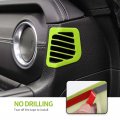 Cherocar Dashboard Side Air Conditioning Vent Trim Cover Interior Accessories Compatible With 2018-2023 Jeep Wrangler Jl Jlu