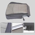 Secosautoparts Driver And Passenger Side Bottom Replacement Cloth Seat Covers Gray Compatible With Dodge Ram 1500 2500 3500