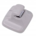 Runmade Interior Gray Sun Visor Hook Clip Bracket Compatible With Volkswagen Golf Jetta Mk6 Passat B6 Cc Tiguan