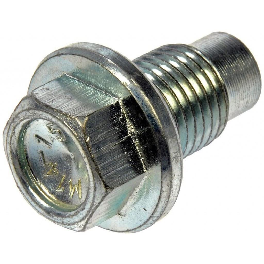 Engine Oil Drain Plug For Acura Nsx 2022 Steel Silver 3 Bolt Grade With Gasket Replacement 09247-14027 And 0b6s710404a