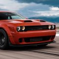 Auto Dynasty Led Drl Headlight Assembly For 2015-2023 Dodge Challenger Passenger Right Side Black Housing Clear Lens Ch2503272 