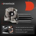 A-premium Front Windshield Wiper Motor Without Washer Pump Compatible With Ford Lincoln Mazda Jaguar Mercury Models F-150 F-250