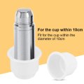 Drink Cup Holder Insert Universal Adapter Multi-purpose Storage Solution Water Bottle Mount With Drain Hole For Marine Rv Boat