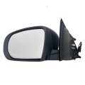 Spieg Driver Side Mirror Replacement For Jeep Cherokee 2014-2021 Power Non-heated Textured Black Cover 3pin Lh