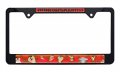 Tasmanian Devil Black License Plate Frame