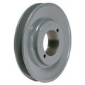 Tb Woods Bk50 Fhp Qt Bushed V-belt Sheave B Belt Section 1 Groove Cast Iron 5270 Max Rpm 
