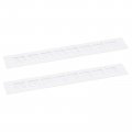 Air Vents Cover 2pcs 350 X 50mm Aluminum Alloy Mesh Return Vent Rectangle Louvered Ventilation Grille For Shoe Cabinet Wardrobe 