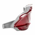 Left Side Marker Light Assembly For 2010 To 2015 Lexus Rx350 Rear Driver Red Polycarbonate Lens With Bulbs Part Number