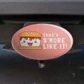 That S S More Like It Funny Humor Oval Tow Trailer Hitch Cover Plug Insert