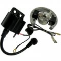 Glenparts Ignition Coil Stator With Flywheel Rotor For Ktm 50 Sx 2002-2011 Mini Adventure 2002 2003 2004 2005 2006 2007 2008 