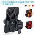 Trkimal Bike Phone Mount Universal Adjustable Cell Holder For Bicycle Motorcycle Compatible With Iphone Max Xr Xs X Pro 12 11 8