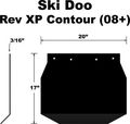 Proven Design Products Snow Flap Sf08rxppb-c 